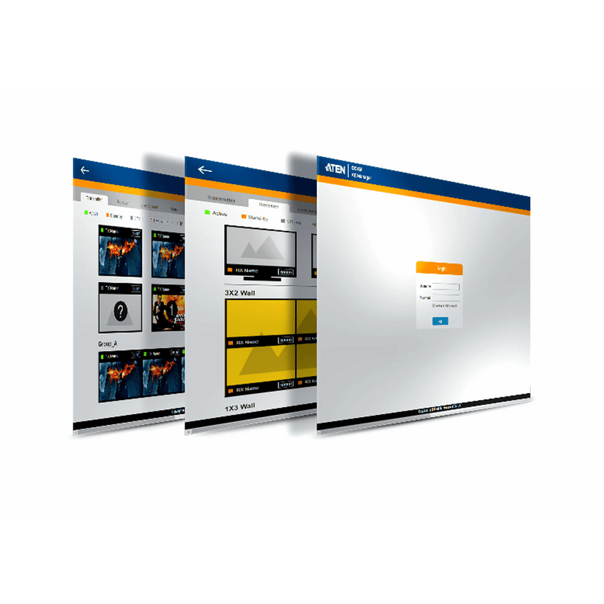 Matrix Manager CCKM KVM sobre IP / Gestión Centralizada / Arquitectura Primaria-Secundaria / Redundancia de Servidores / AES Encryption / Multi-Display hasta 144 Monitores / Video Wall 12x12 / LDAP-AD-RADIUS-TACACS+ / SNMP Agent