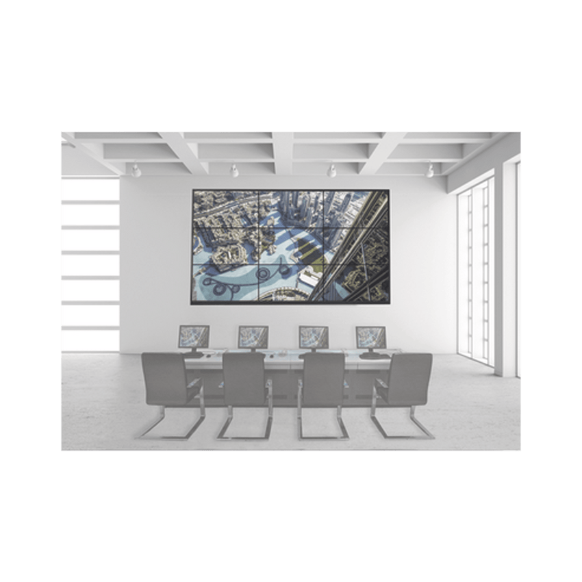 Kit Videowall 3X2 / Incluye 6 Pantallas de 55" / Decoder / Base de Pared / Accesorios de Instalación