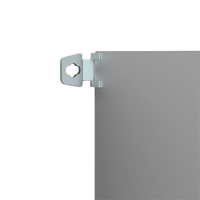 Soporte de Montaje en Pared para Gabinetes NEMA / Brackets Externos AW / Acero Suave Zincado 3 mm / 36x76x21 mm (1.42x2.99x0.83 in) / Incluye 4 Unidades con Accesorios / Mantiene Protección NEMA / IP