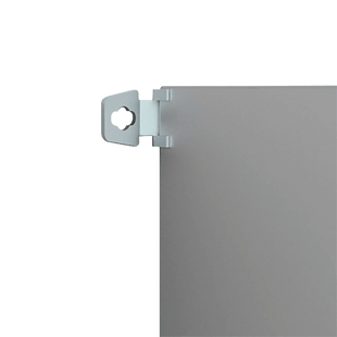 Soporte de Montaje en Pared para Gabinetes NEMA / Brackets Externos AW / Acero Suave Zincado 3 mm / 36x76x21 mm (1.42x2.99x0.83 in) / Incluye 4 Unidades con Accesorios / Mantiene Protección NEMA / IP
