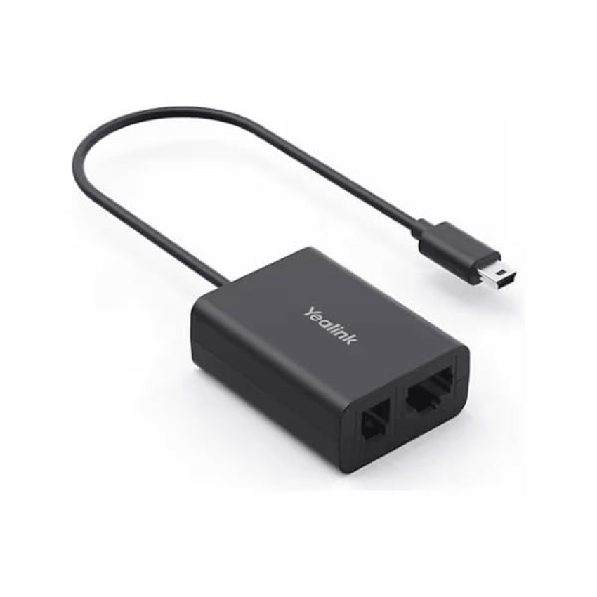 Adaptador EHS Para Diademas Inalámbricas DECT de Yealink Compatible con diversas marcas de Telefonos IP