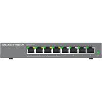 Switch de Red Administrable Capa 2 Lite / 8 Puertos Gigabit Ethernet / 4 Puertos PoE / VLAN / QoS / Snooping IGMP / Montaje en Pared y Escritorio / Compatible con GDMS