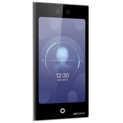 Terminal Facial WiFi PoE / IP68 /IK07 con pantalla de 7" / 10,000 Rostros y 50,000 Tarjetas / 10,000 Huellas (Módulo Opcional) / ISAPI / ISUP 5.0 / Codigos QR y Bluethooth / Intercom SIP Estandar / HIK-IA