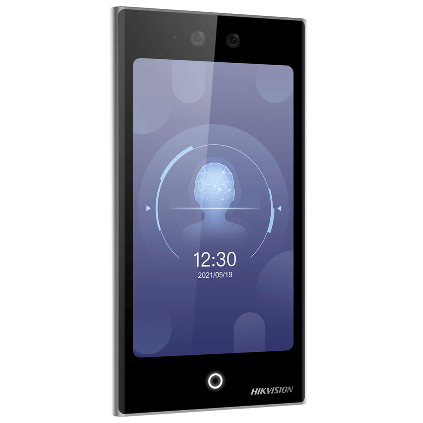 Terminal Facial WiFi PoE / IP68 /IK07 con pantalla de 7" / 10,000 Rostros y 50,000 Tarjetas / 10,000 Huellas (Módulo Opcional) / ISAPI / ISUP 5.0 / Codigos QR y Bluethooth / Intercom SIP Estandar / HIK-IA
