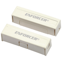 Contactos Magnéticos de  Montaje Superficial / Terminales Chapados en Oro / SPST (N.O.) / Circuito Cerrado / Imán Neodimio / 11/4" Brecha / Plástico ABS