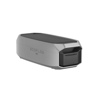 Batería de Litio LFP Inteligente de 4096Wh para Aumentar Tiempo de Respaldo Compatible con EFD521 (Delta Pro 3)