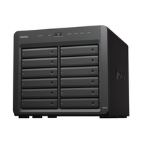 NAS Synology DiskStation DS2422+ | 12 Bahías | Expandible a 24 Bahías | Procesador AMD Ryzen Quad-Core | Hasta 32 GB DDR4 ECC | Caché NVMe SSD | Redes 10/25GbE | Compatible con Virtualización y Vigilancia.