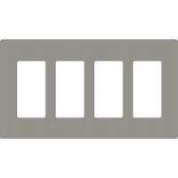 PLACA DE PARED 4 ESPACIOS