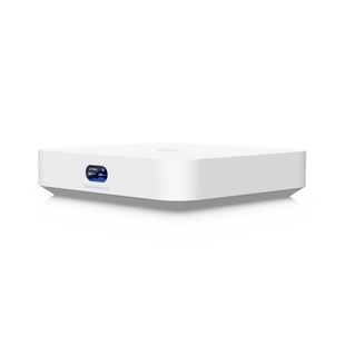 UCG Ultra Cloud Gateway Compacto con Soporte para  hasta 30+ Dispositivos UniFi, 300+ Clientes, Enrutamiento IDS/IPS de 1 Gbps y Balanceo Multi-WAN