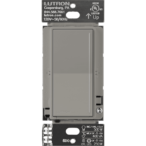 (RadioRa3) Atenuador táctil Sunnata Dimmer PRO color cobblestone, requiere cable neutro / soporta 250W LED
