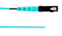 Pigtail de Fibra Óptica SC Simplex, Multimodo OM3 50/125, 900um, Color Aqua, 2 Metros (6.56 Pies)