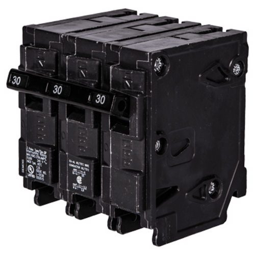 Interruptor automático enchufable tipo QP 3 polos, 15 amp