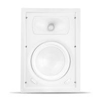Speaker In-Wall TruAudio Ghost Series | 2 Way | Woofer 8in Polipropileno Blanco | Tweeter 1in | Potencia 5-125 W | Impedancia 8&Omega; | Rango de Frecuencia 40-20kHz | Sensibilidad 90dB