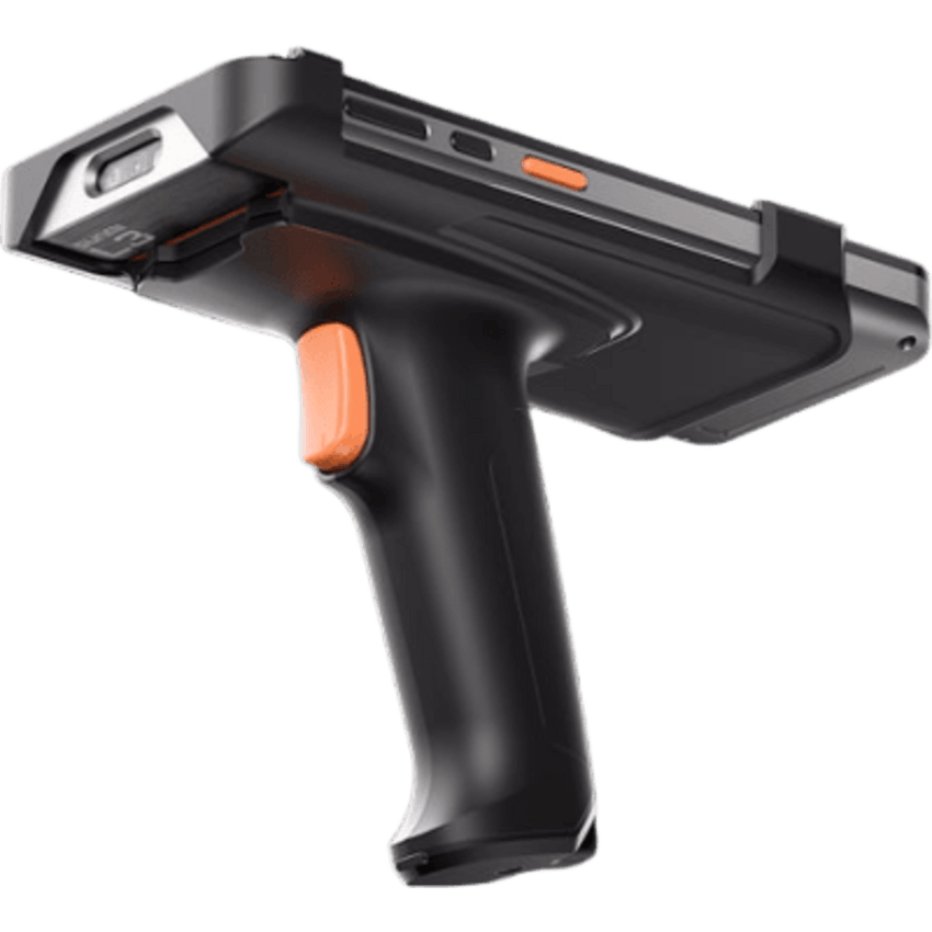 Mango de Gatillo Ergonómico / Pistola de Escaneo / Compatible SUNMI L3RFID / Botón de Escaneo Integrado / Reducción de Fatiga Laboral / Material ABS Industrial