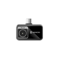 MINIE - Cámara Termográfica Portátil para Celulares (Android) /  Conector Tipo USB - C / Lente 1.3 mm / IP40  / JPEG (Imagen) / Video (MP4) / Rango de Medición de -20°C a 400°C
