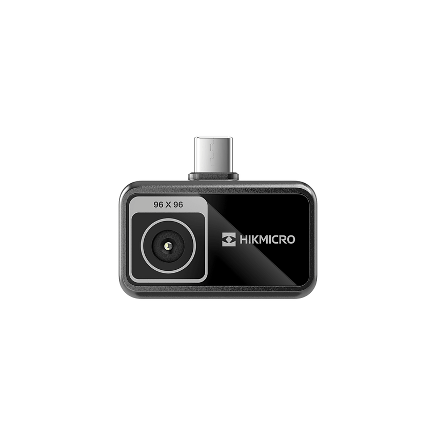MINIE - Cámara Termográfica Portátil para Celulares (Android) /  Conector Tipo USB - C / Lente 1.3 mm / IP40  / JPEG (Imagen) / Video (MP4) / Rango de Medición de -20°C a 400°C