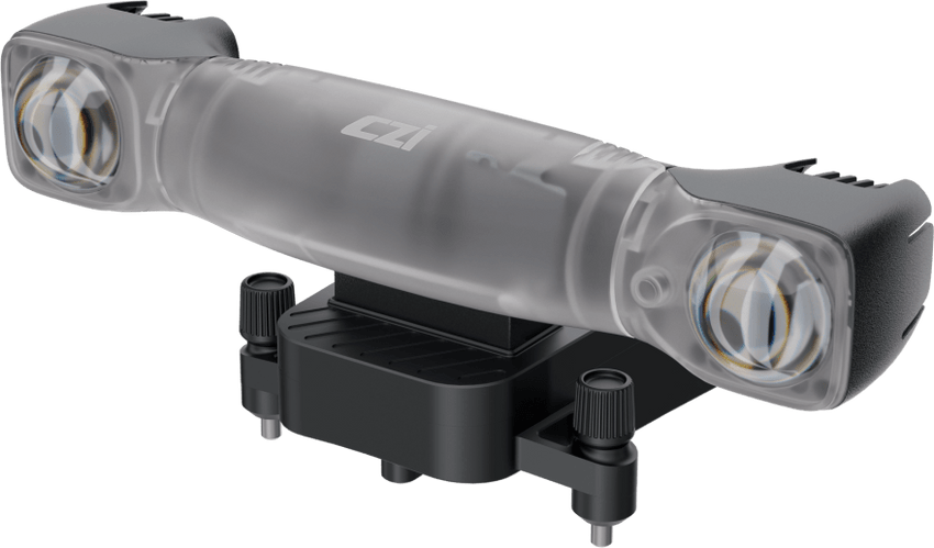 Luz de búsqueda, 30W LED Blanco, 100m Alcance, Algoritmo AI, Luz Roja/Azul/Amarilla, Láser Verde, Compatible Mavic3Enterprise/Matrice4, Peso 130g