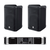 Kit Refuerzo Sonoro | Incluye 2 Bocinas CBR10 y 1 Amplificador PX5 | Ideal para Audio en primer Plano
