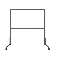 Soporte de Piso para LED / Para AIO 135" DS-D4515CB135-2FQ / Estructura Acero al Carbono / Recubrimiento en Polvo Negro