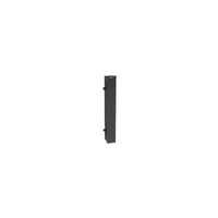 Organizador Vertical NetRunner, Sencillo (Solo Frontal), Para Rack Abierto de 22 Unidades, 4.9 in de Ancho, Color Negro