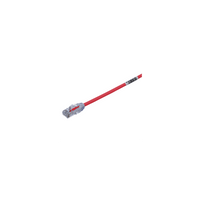 Cable de Parcheo UTP Cat6A, CM/LSZH, Diámetro Reducido (28AWG), Color Rojo, 4.57 Metros (15 Pies)
