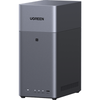 NAS UGREEN NASync DH2300 / Procesador RK3576 / 4GB  / 32GB eMMC / 2 Bahías SATA / JBOD-Basic-RAID 0-RAID 1 / Puerto HDMI 4K / 1 GbE / USB 3.2 Gen 1 Type-C / Detección NFC