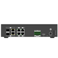Terminal Server para Tráfico Inteligente / 8 Canales Hasta 20MP / 8TB HDD / 4 Puertos Ethernet 100M + 2 Puertos Gigabit / Exterior IP67 / Protocolos H.264-H.265 / Gestión de Tráfico y Video