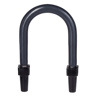 Abrazadera U de Pata Larga con Recubrimiento de PVC para Tubo de 1" (25.4 mm).