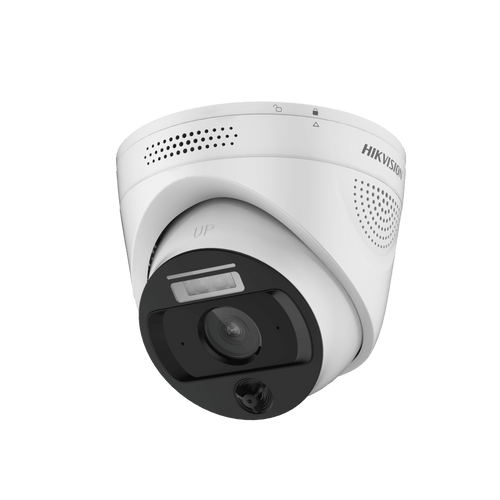 (HikFire) Cámara IP 4 Megapíxel / Detección de Temperatura sin Contacto / Exterior IP66 / Compatible con Hik-Connect / Micrófono y Bocina para Audio de dos Vías