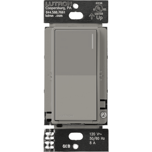 (RadioRa3) Apagador Sunnata color blanco para linea Radio Ra3, 8A de iluminacion, 5.8A Motor