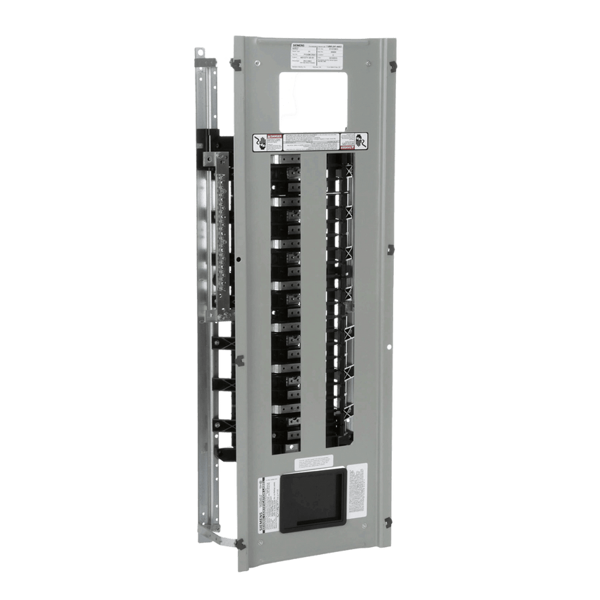 Interior de tablero P1, para montar interruptores BL/BQD, 250 A, 3F, 4H, 220/127 ó 480/277 V c.a., 42 Circuitos, Barras de Aluminio