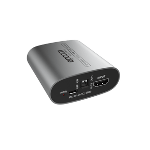 Extractor HDMI eARC | 18Gbps | HDMI 2.0b | HDCP 2.2 | Soporta 4K@60Hz 4:4:4 | Audio LPCM y Dolby/DTS | Salida HDMI, Óptica y L/R | Control RS-232 e IR