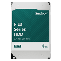 Disco Duro SATA de 3.5" Serie Plus | Capacidad 4TB | Interfaz SATA 6 GB/s | Velocidad de Rotación 5400 rpm | Caché 256 MB | MTBF 1.2 Millón de Horas | Carga de Trabajo 180 TB/año.