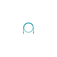 Patch Cord Cat6A de Grado Industrial 600V, Blindado SF/UTP, Calibre 26 AWG, Color Aqua, 10 Metros