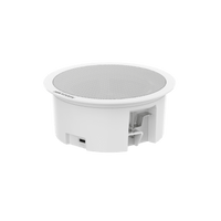Bocina (Altavoz IP) Con Bluetooth | Montaje en Plafón | 3 Watts | PoE+ | Entrada de alarma | Soporta Bocinas secundarias |  Voceo en tiempo real | Calendarización de audios | Síntesis de Voz (TTS)