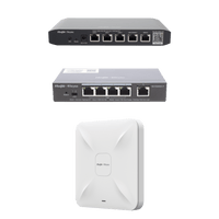 Equipos Ruijie DEMO Ideal para Probar Integraciones de Redes y WiFi 5 con CCTV