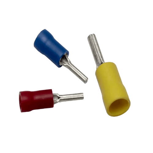 Terminal aislada tipo pin para calibre 12 - 10 AWG.