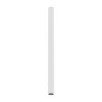 Tubo de Montaje en Techo / Aluminio / Color Blanco RAL9003 / Longitud 900 mm / Diámetro 54 mm / Peso 1.7 kg / Compatible con Bases SBP-140CMB y SBP-180CMB