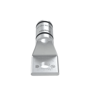 Zapata de compresión LCA1/0-14-X para cal. 1/0 Awg, Barreno para tornillo prisionero de 1/2, 1 Pz