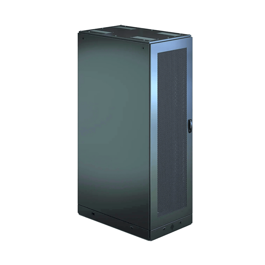 Gabinete para Servidor ProLine S1, 45U, Dimensiones 2150 x 600 x 1200 mm, Acero Negro RAL 9005, Base con Ruedas/Niveladores, Incluye Soporte para Regletas, Manejo de Cableado y Flujo de Aire