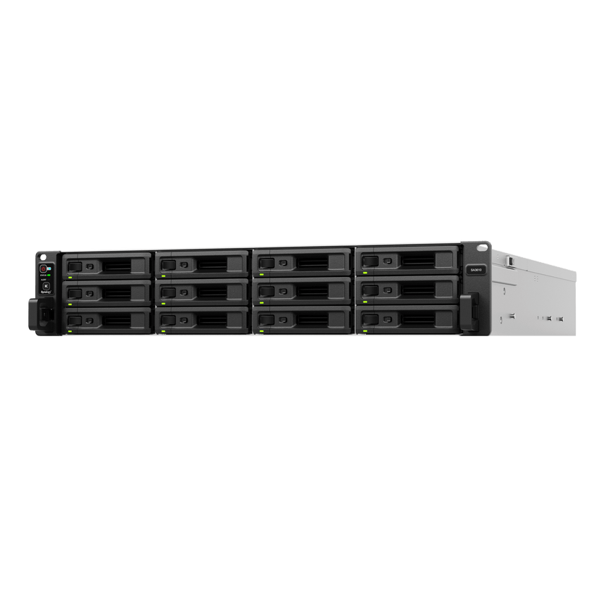 Servidor de Almacenamiento Synology SA3610 | Alta Escalabilidad | 12 Bahías | Hasta 1.728 PB de Capacidad | 6,200/3,000 MB/s Lectura/Escritura | 10GbE | RAID F1,0,1,5,6,10.