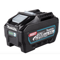 Batería LXT Litio-Ion de 40V 5.0 Ah, con indicador de nivel de carga.