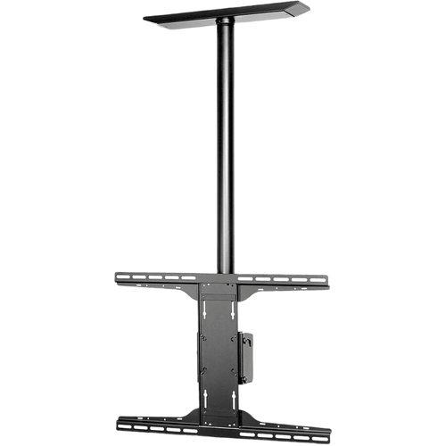Soporte de techo universal para Pantallas de 32" a 90" / Capacidad de Carga 68.2 kg / Patrón de Montaje hasta 600 x 400 mm / Columna de Aluminio de 36" / Inclinación Ajustable -5° a 20°