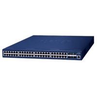 Switch Gestionado Capa 3 / 48 Puertos Gigabit + 6 Puertos 10G SFP+ / Routing IPv4/IPv6 / NMS Integrado / QoS Avanzado / Seguridad Empresarial