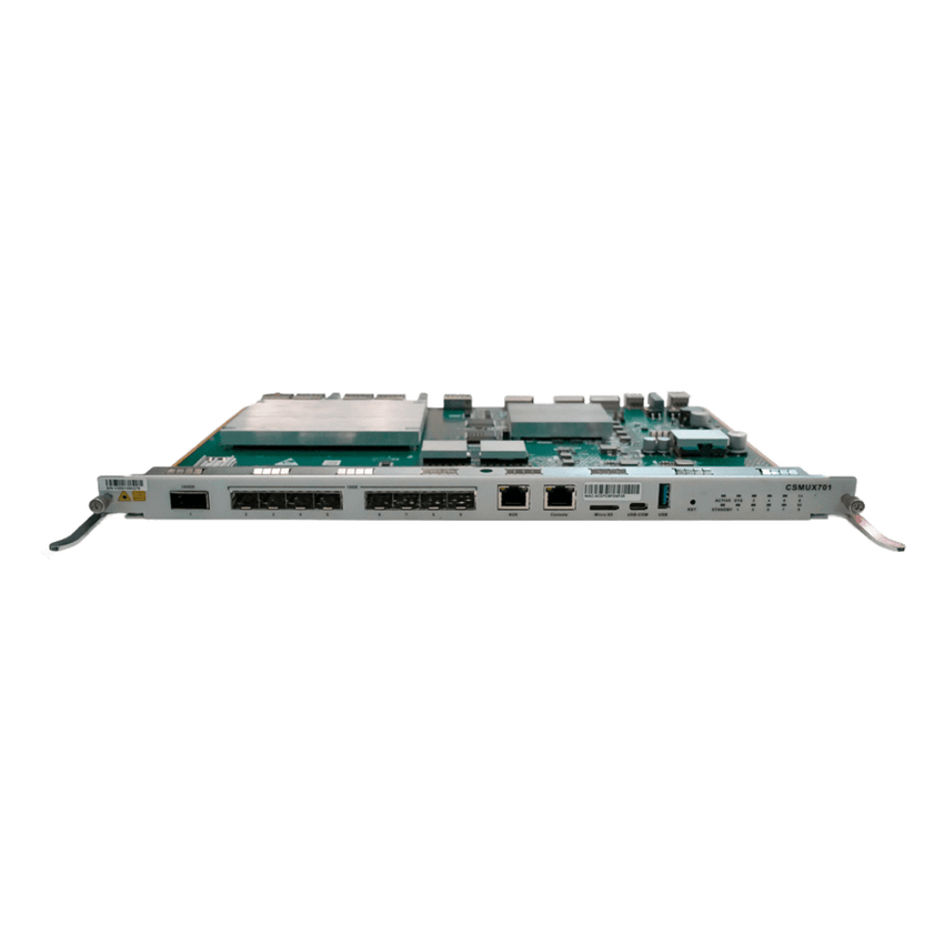 Tarjeta de Control y Uplink para OLT V-SOL V5600-X7 / 4 Puertos SFP+ (1/10G) / 1 Puerto QSFP28 (40GE/50GE/100GE) / 1 Puerto AUX