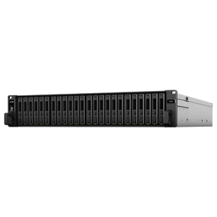 Unidad de Expansión FX2421 para Synology FlashStation | 24 Receptáculos de Unidad 2.5" | Compatible con SSD SATA SAT5200 | Diseño de Alta Fiabilidad | Fuentes de Alimentación Redundantes.
