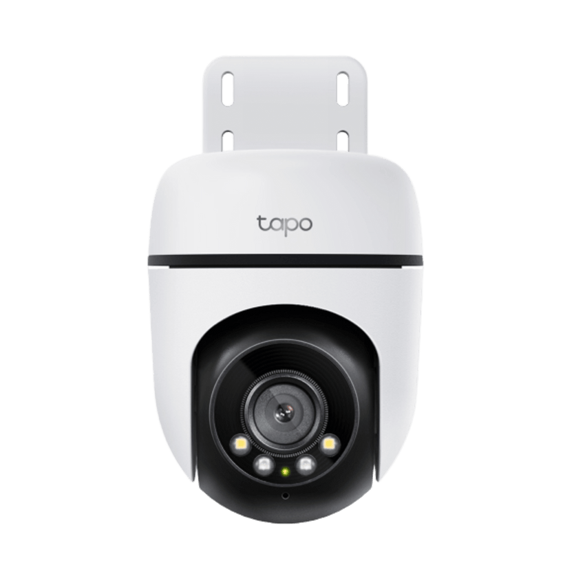 Cámara de Seguridad PTZ Exterior Wi-Fi / 2K 3 Megapixel (2304×1296) / 360° Panorámica Horizontal + 130° Vertical / Seguimiento Inteligente de Movimiento / Visión Nocturna a Color / IP65 / Compatible Alexa y Google Home