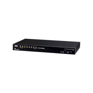 Switch KVM HDMI | 8 Puertos | 4K DCI 4096 x 2160 @ 60Hz | USB 2.0 Hub 2 Puertos | Cascada 3 Niveles hasta 512 PCs | Multi-Display hasta 8 Monitores | Video DynaSync | HDCP 2.2 | OSD Multilingüe