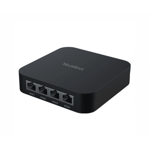 Switch PoE compacto RCH40-E2 para Conectar y Alimentar Múltiples Dispositivos de Videoconferencia Yealink