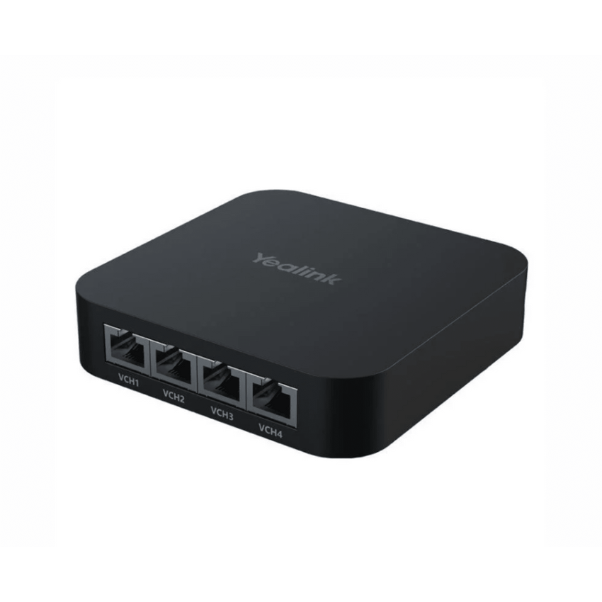 Switch PoE compacto RCH40-E2 para Conectar y Alimentar Múltiples Dispositivos de Videoconferencia Yealink